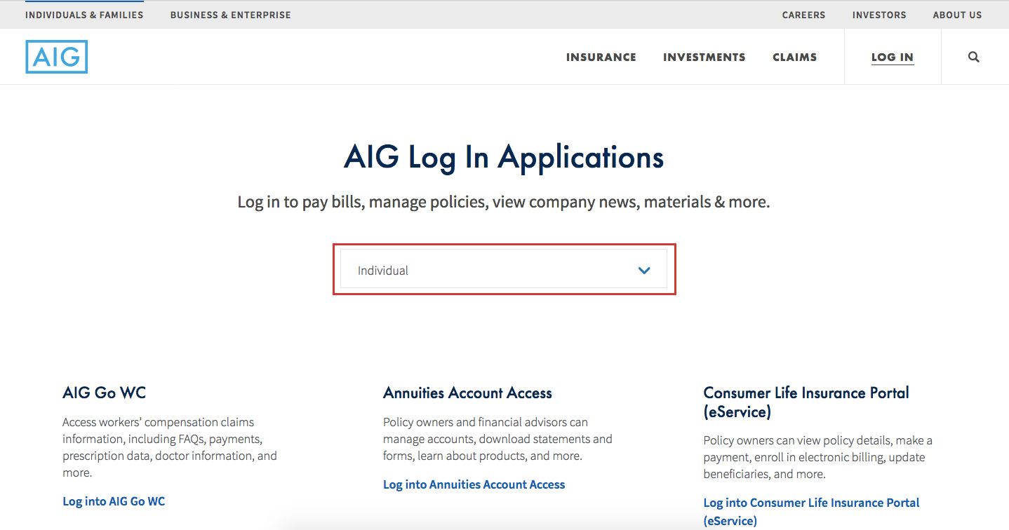 www.aig.com - AIG Insurance Online Account Login Steps - News Front Xyz