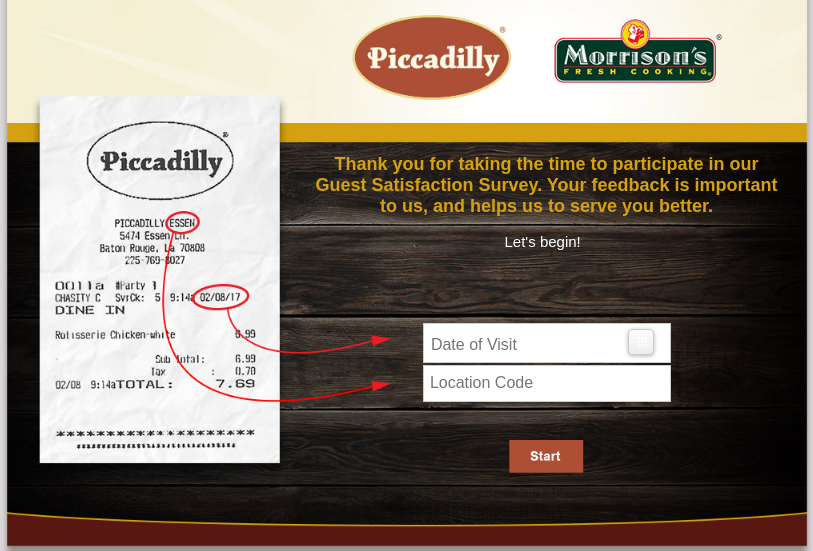 piccadilly survey