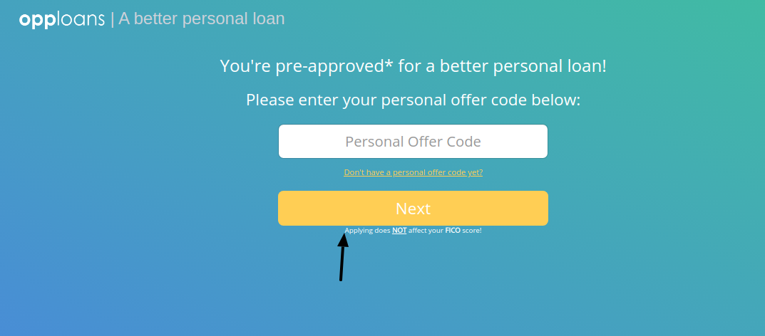 OppLoans personal loan Apply