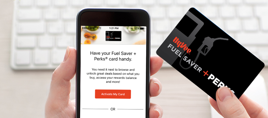 Hy Vee Fuel Card Logo