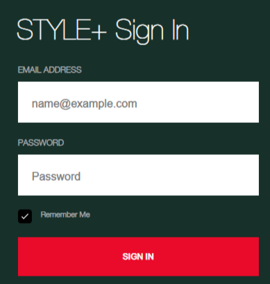 TJX style plus card login