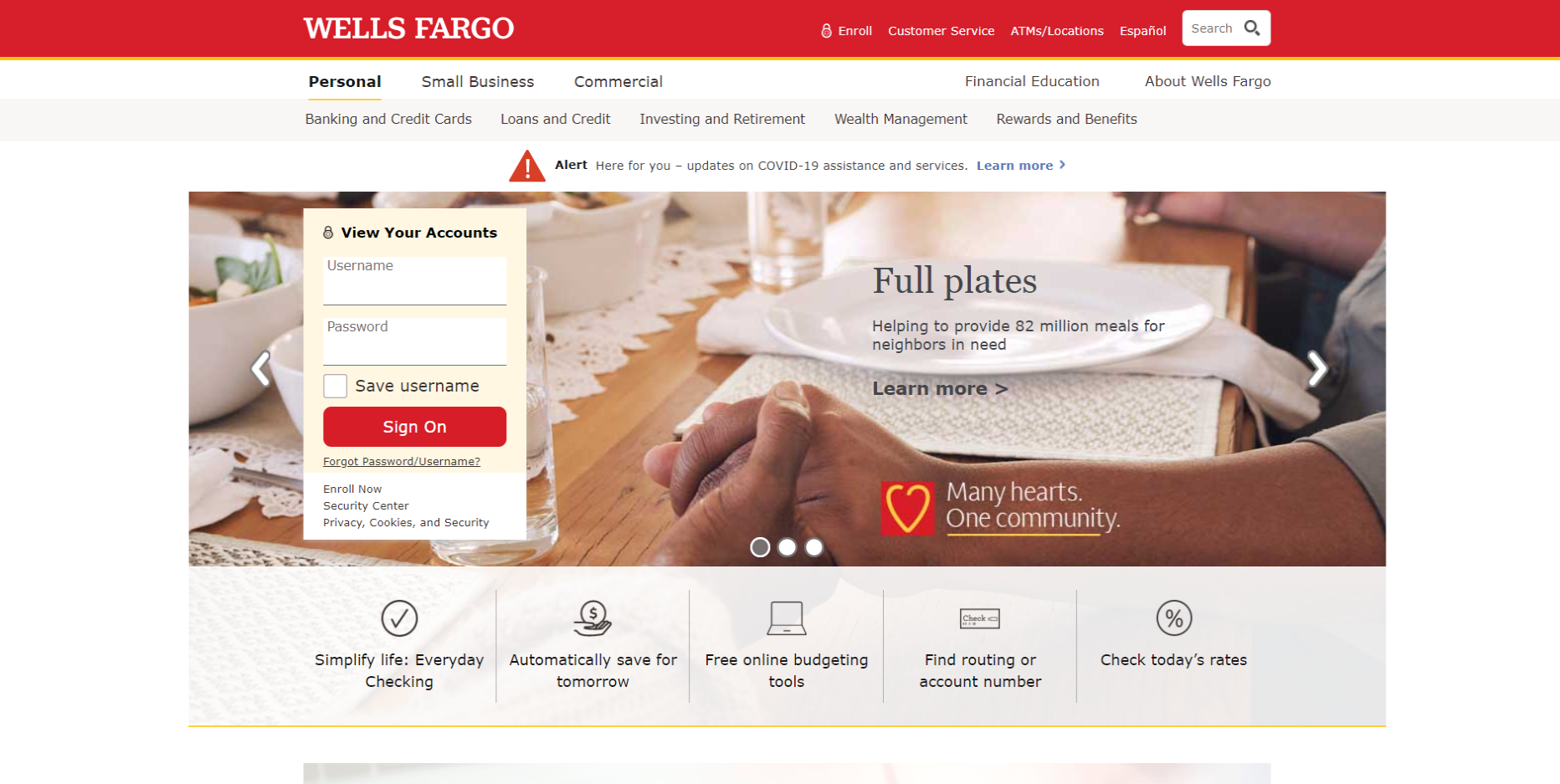 Wells Fargo Account